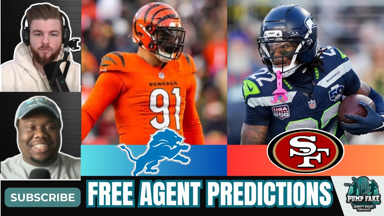 NFL Free Agent Landing Spot Predictions | The Pump Fake