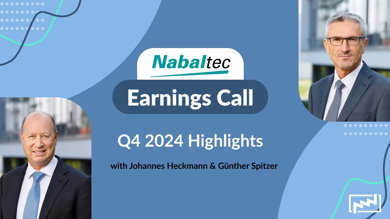 Nabaltec AG Earnings Call: Q4 2024 Highlights | with Johannes Heckmann & G&uuml;nther Spitzer - 06.05.25