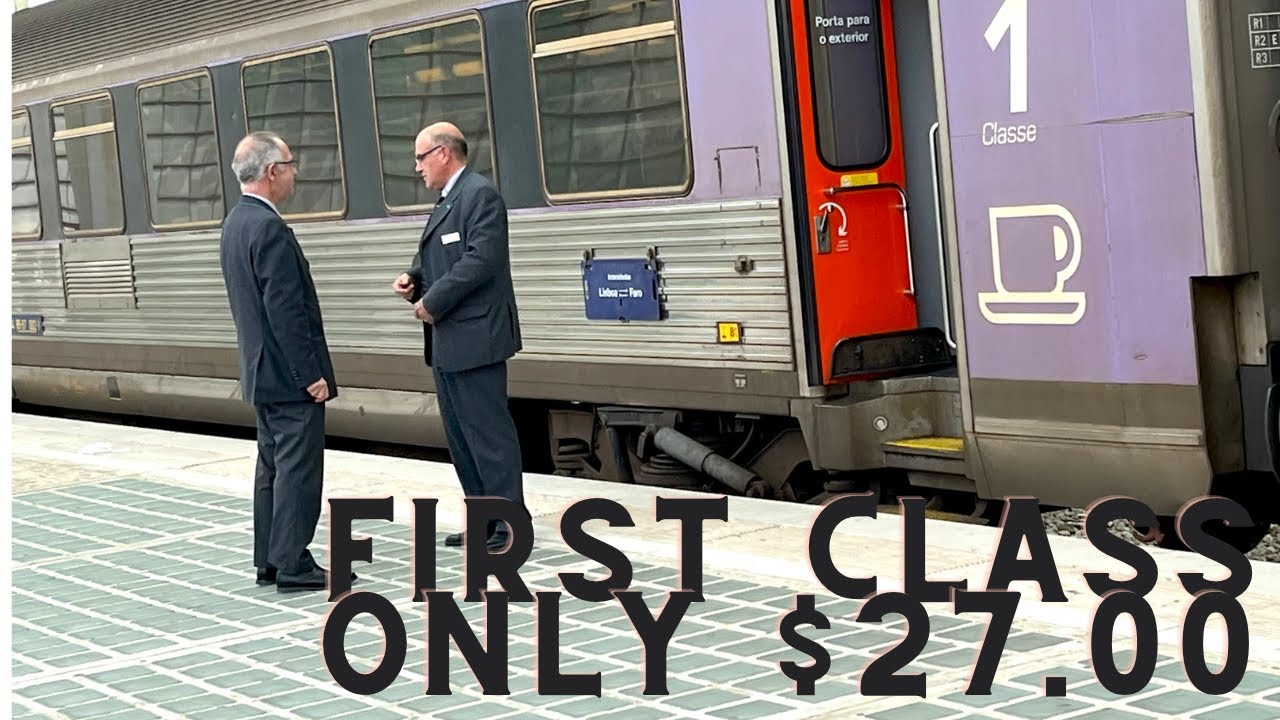 ONLY €27 FIRST CLASS train Lisbon to Albufeira (4k) 🇵🇹