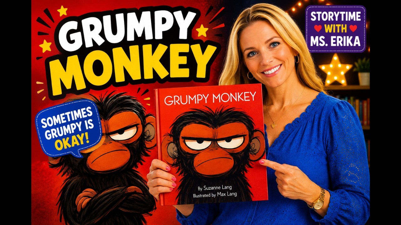 Grumpy Monkey | Kids Book Read Aloud | Storytime with Ms. Erika