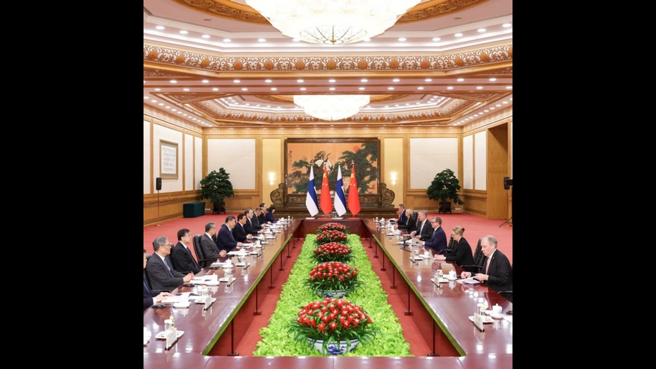 Xi calls on China, Finland to deepen bilateral cooperation