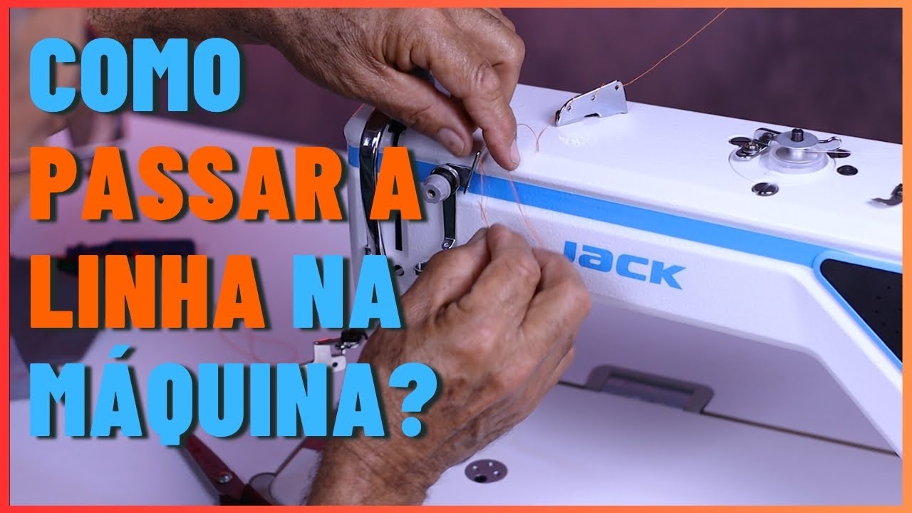 Como ENFIAR a LINHA na Reta Industrial JACK A5E