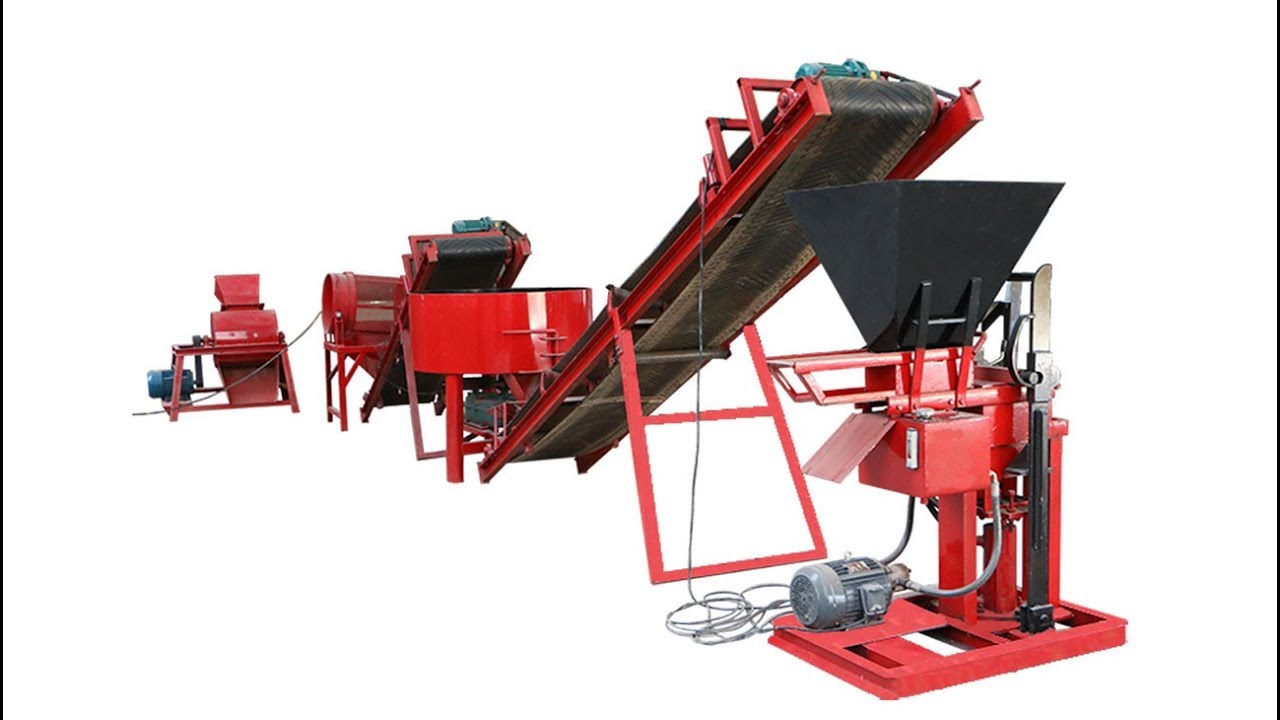 Manual compressed earth block machine