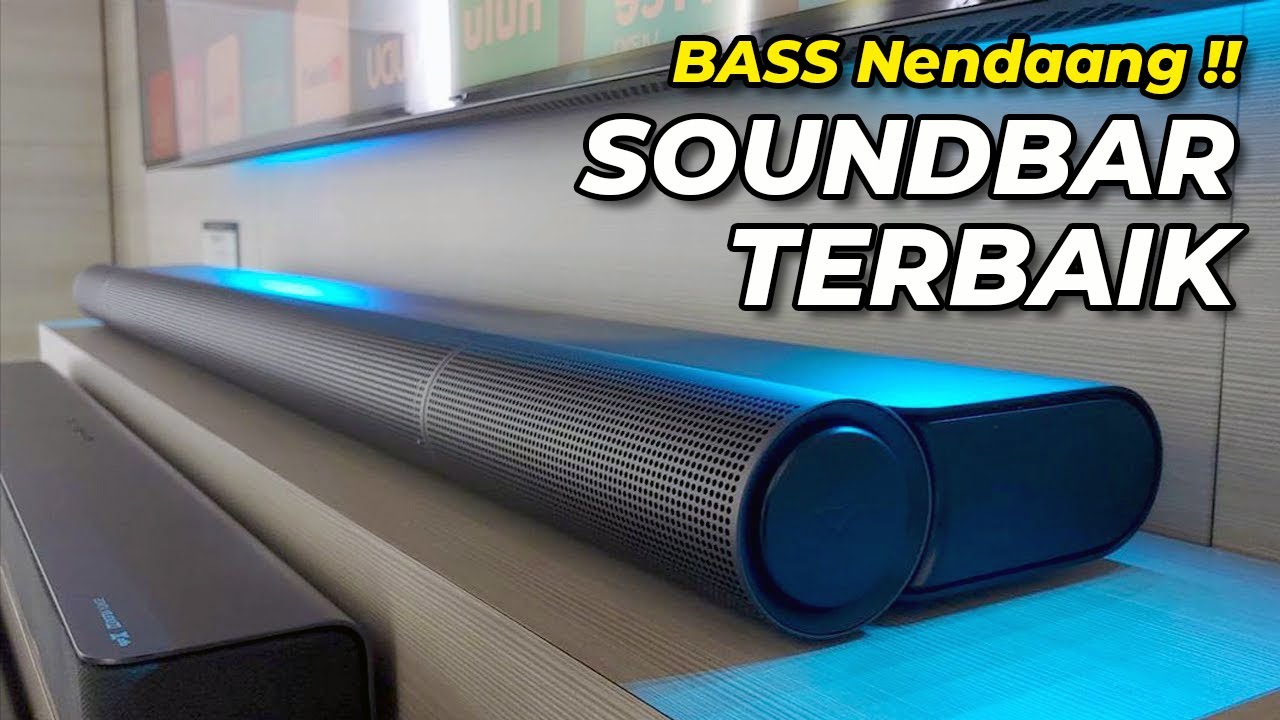5 Rekomendasi SOUNDBAR MURAH Terbaik 2025, Harga PAS Suara BASS Berkualitas!