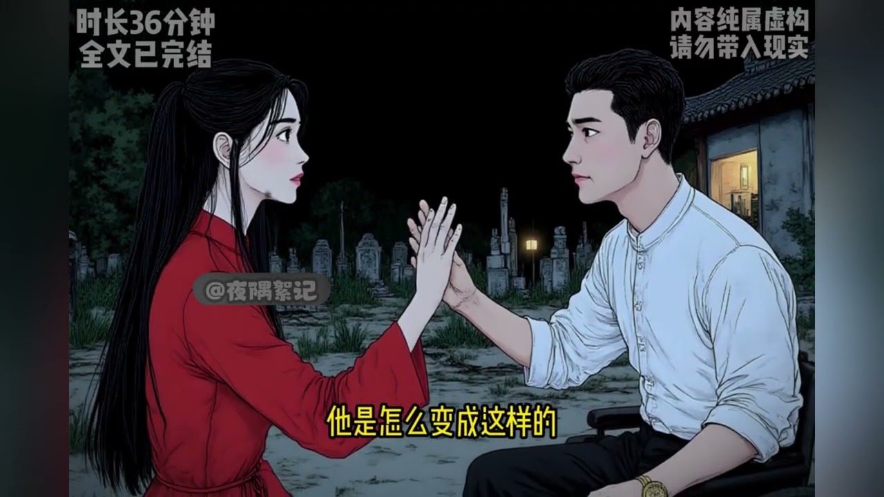 我的纸扎铺只跟死人做生意，亡故老人说自己的房子漏雨了，让我到坟前烧个别墅。一口气看完睡前小故事 #悬疑 #恐怖故事 #悬疑推理 #漫画解说 #一口气看完系列
