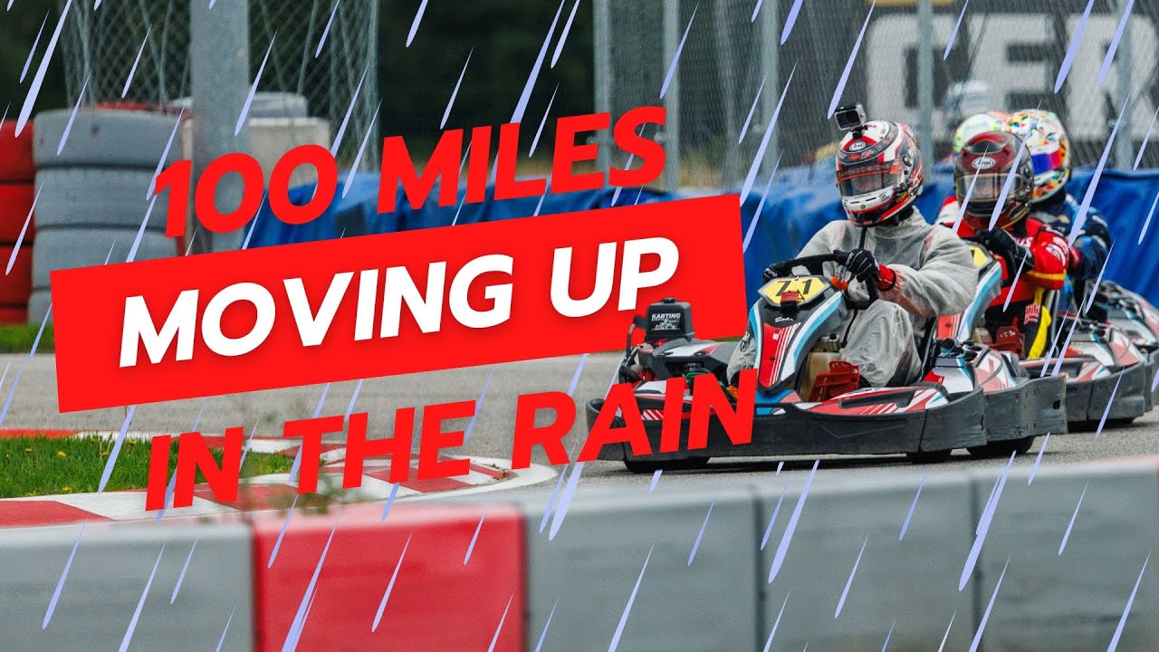 From Dry To Wet At Karting Genk - 100 Miles, 17/10/2024