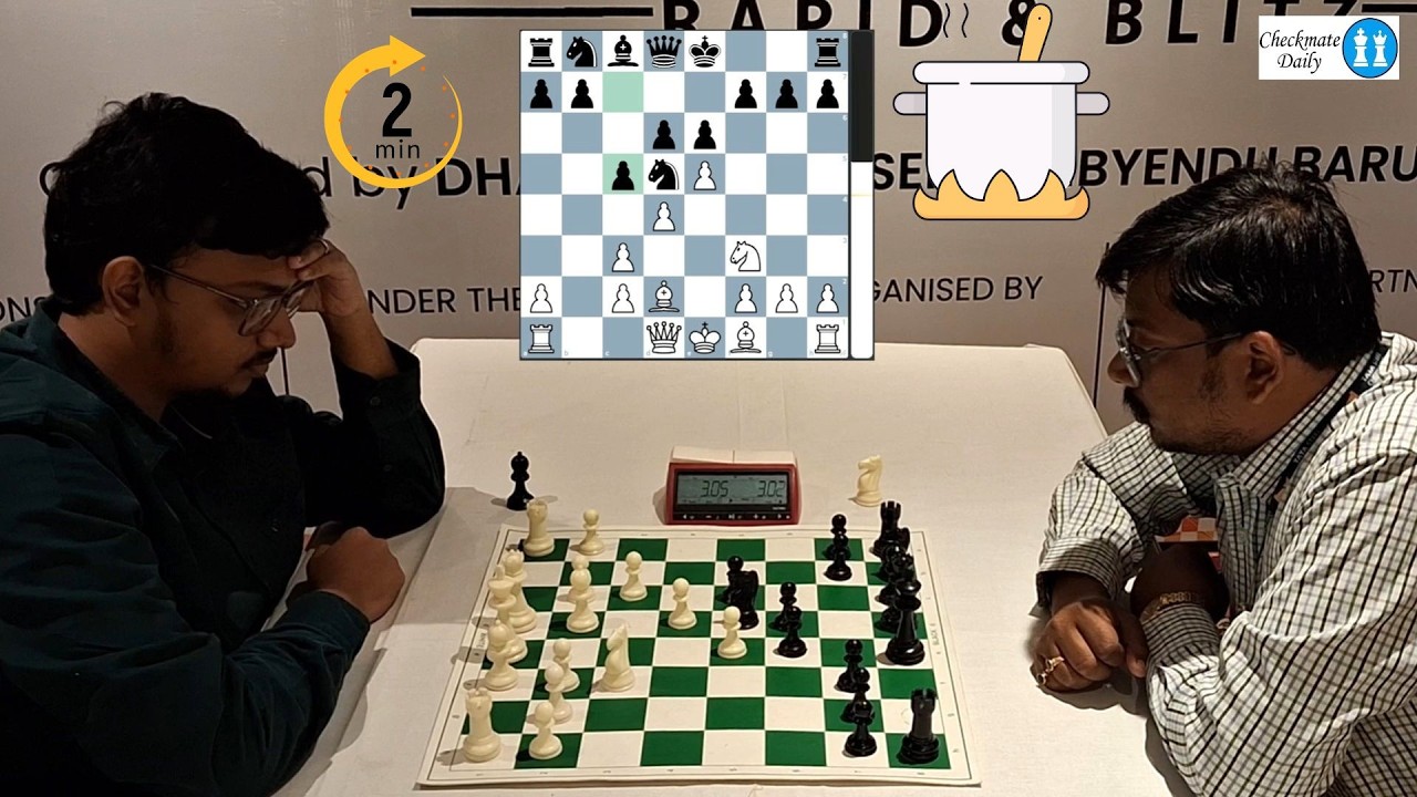 GM cooks 1791 in 2 minutes - Mitrabha Guha vs Rohan Nag Chowdhury