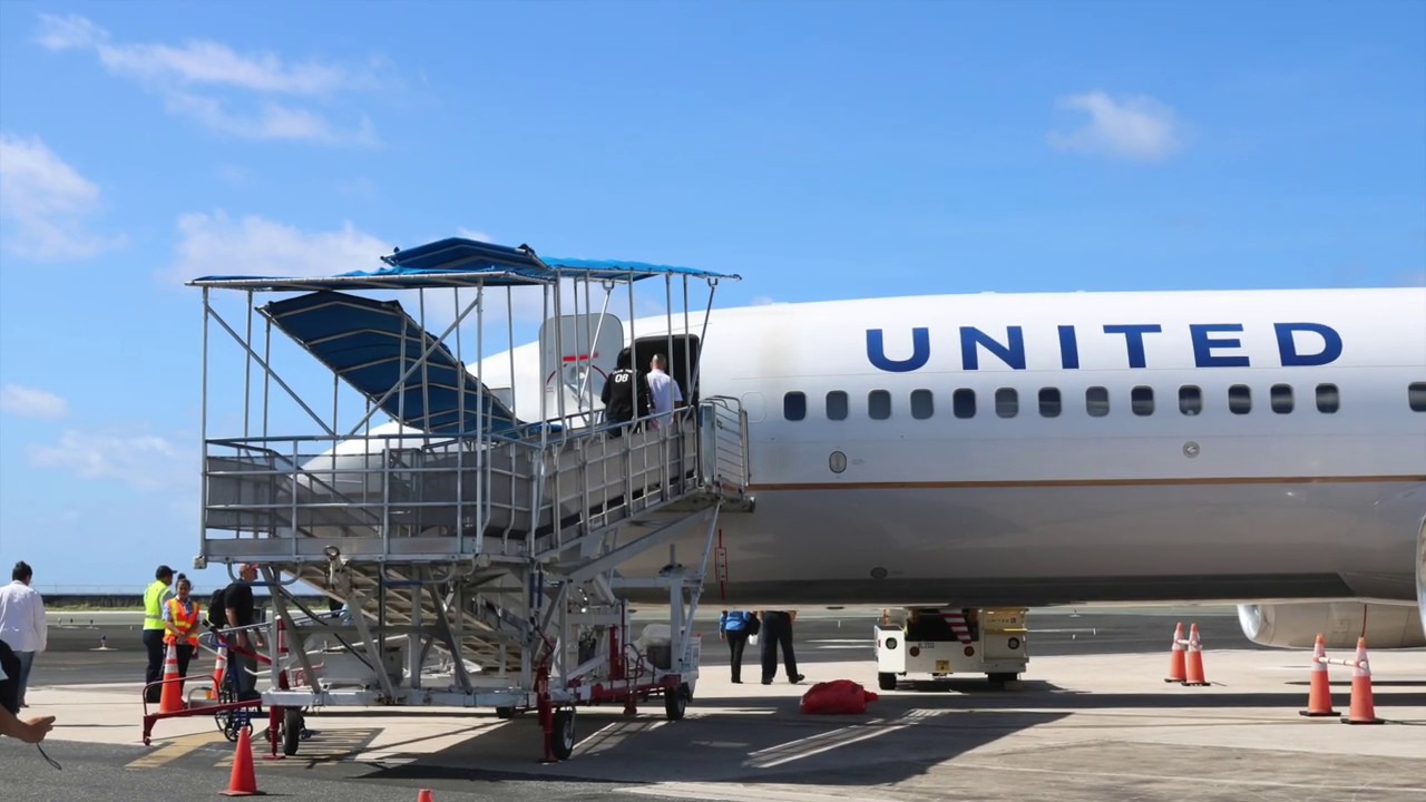 United Airlines Island Hopper - Honolulu to Guam