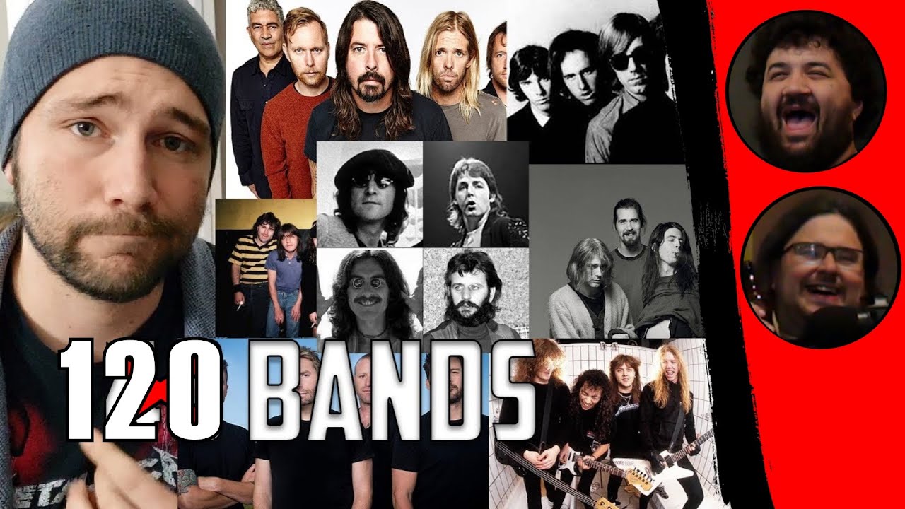 Describing 120 Bands in 1 Sentence or Less | @BecomeTheKnight - RENEGADES REACT