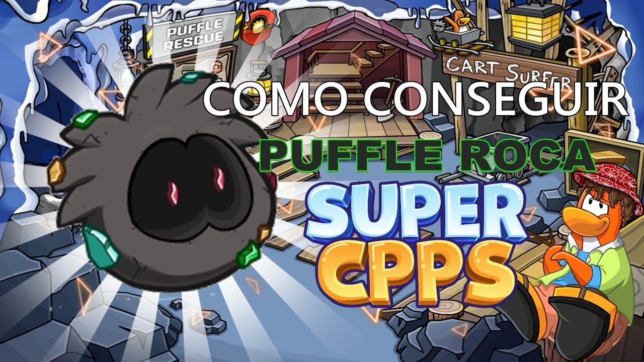 C&oacute;mo Adoptar al Puffle Roca en SuperCPPS