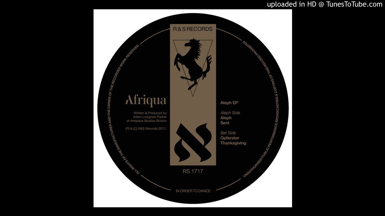 PREMIERE: Afriqua - Opferator [R&S Records]