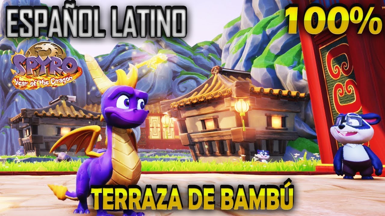 Spyro 3 Latino 100% | Terraza De Bambú | Spyro Reignited Trilogy En Español Latino | STRADER GAMER