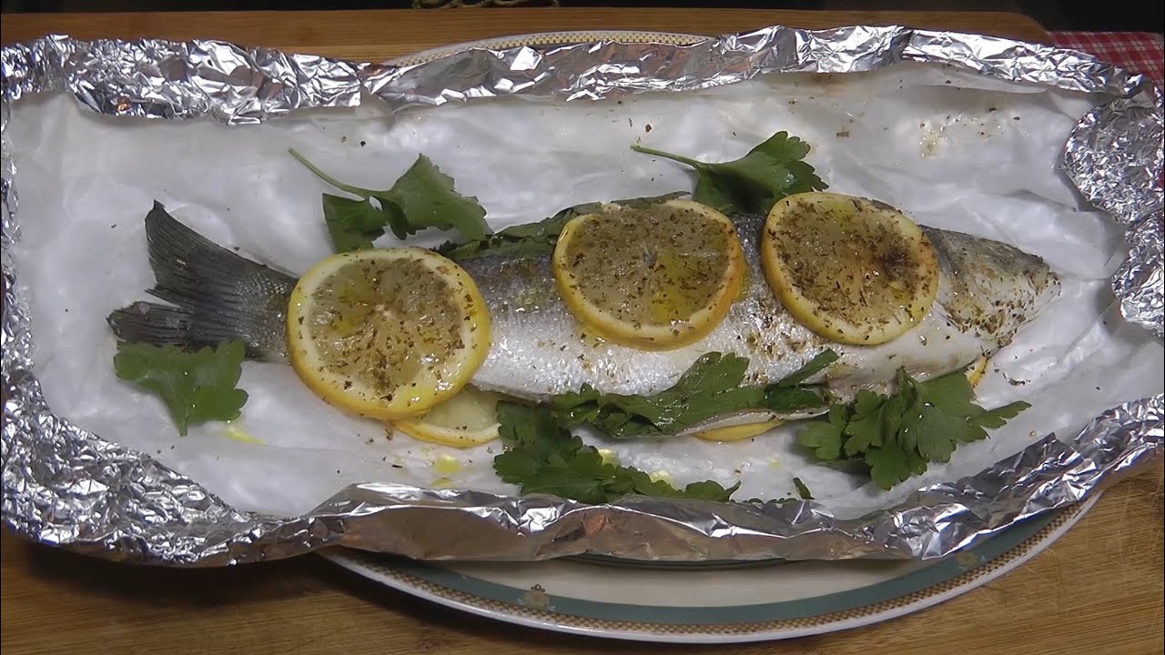 BRANZINO AL CARTOCCIO