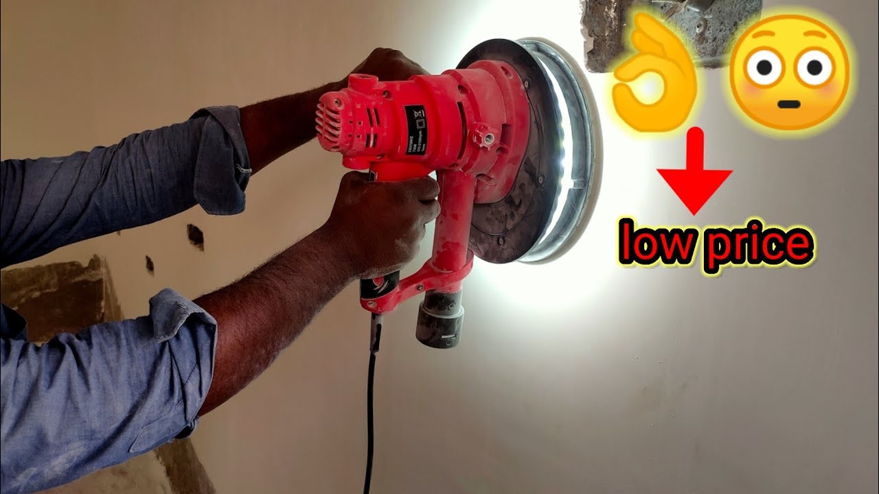 wall putty sanding machine | buildskill BH-01 pro | low budget ( review )