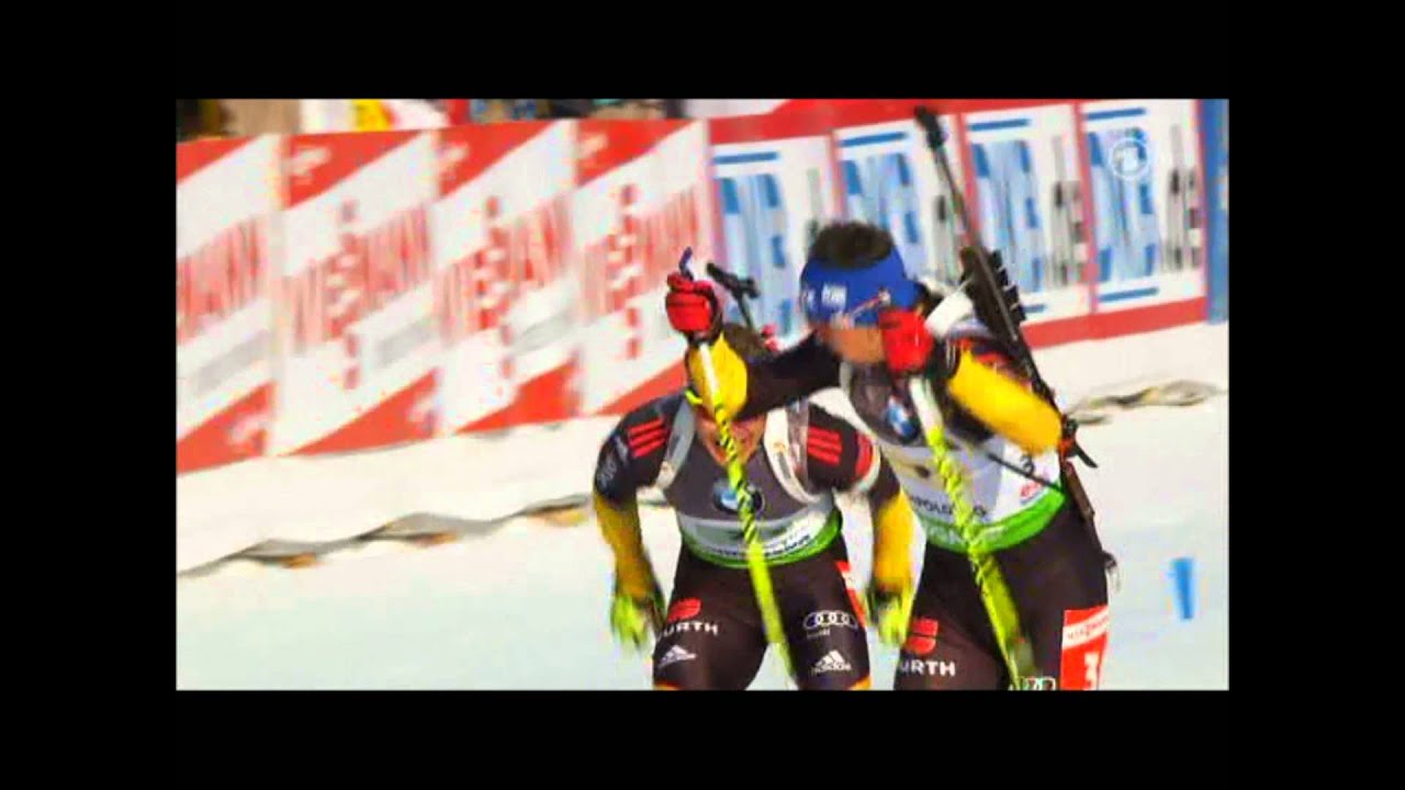 Biathlon-WM Ruhpolding 2012 Abschied Magdalena Neuner