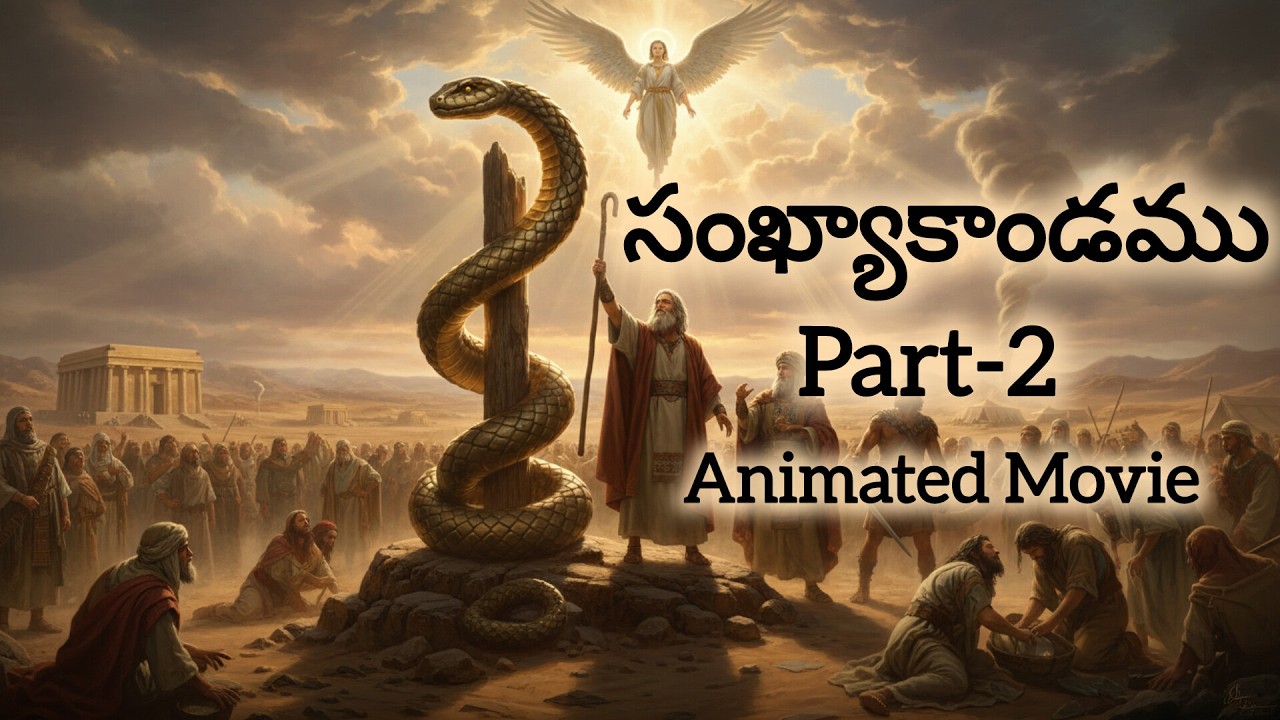 సంఖ్యాకాండము Part-2 – పిత్తల సర్పం, బిలాము ఆశీర్వాదం, వాగ్దాన దేశపు సరిహద్దులు#సంఖ్యాకాండము#bible