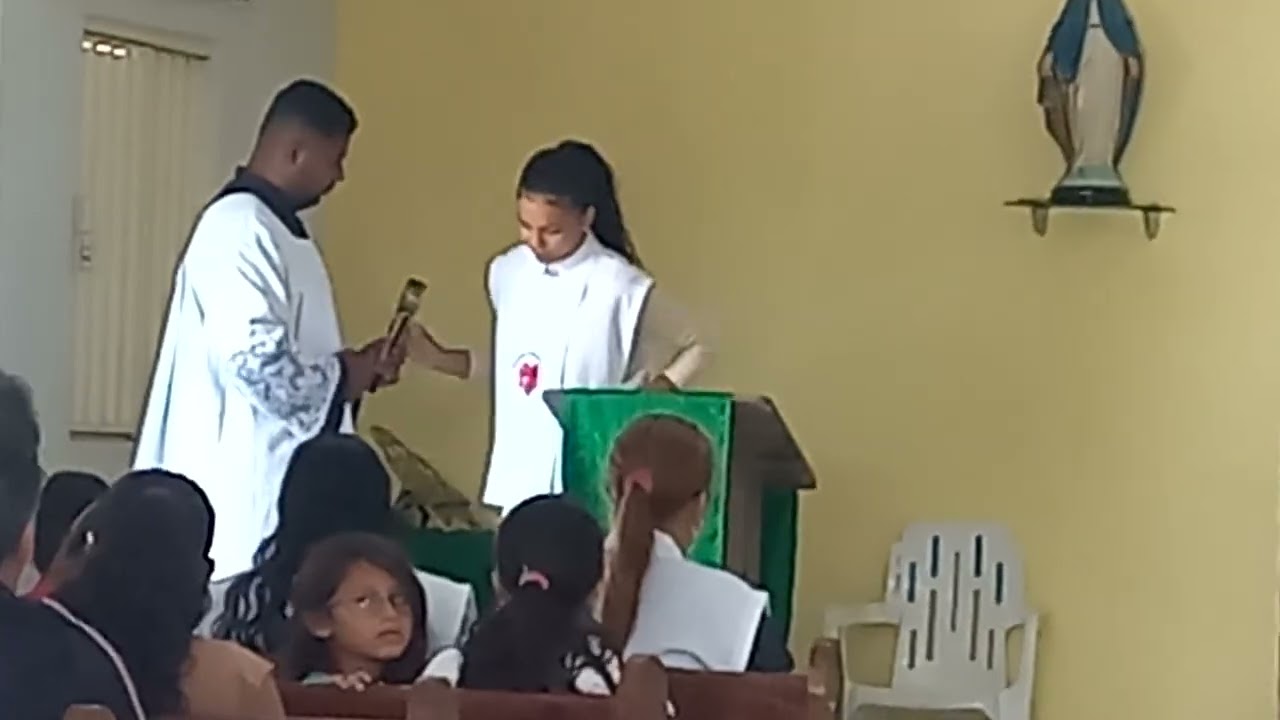 Celebração com o Padre Sérgio na Com.SCJ em Grota do Meio - São Miguel do Tocantins-TO. 16.11.2025