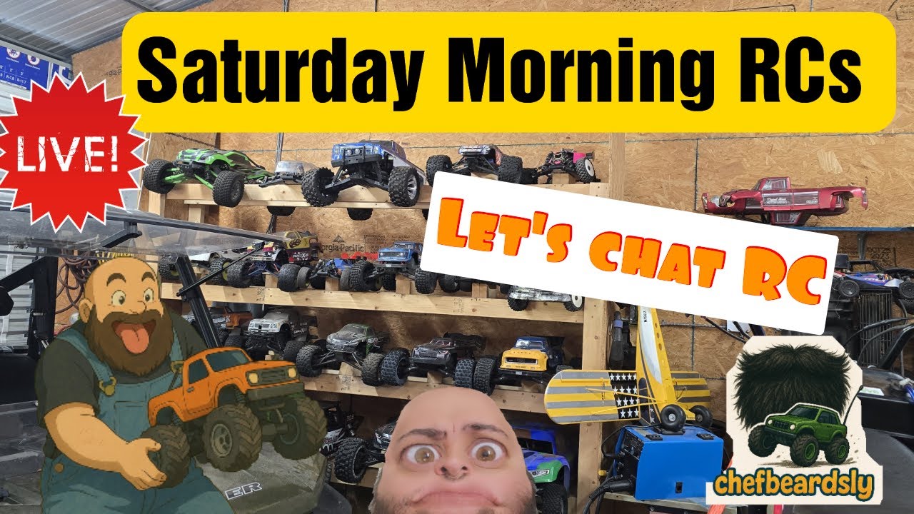 (LIVE) Saturday Morning RCs Lets chat RCs