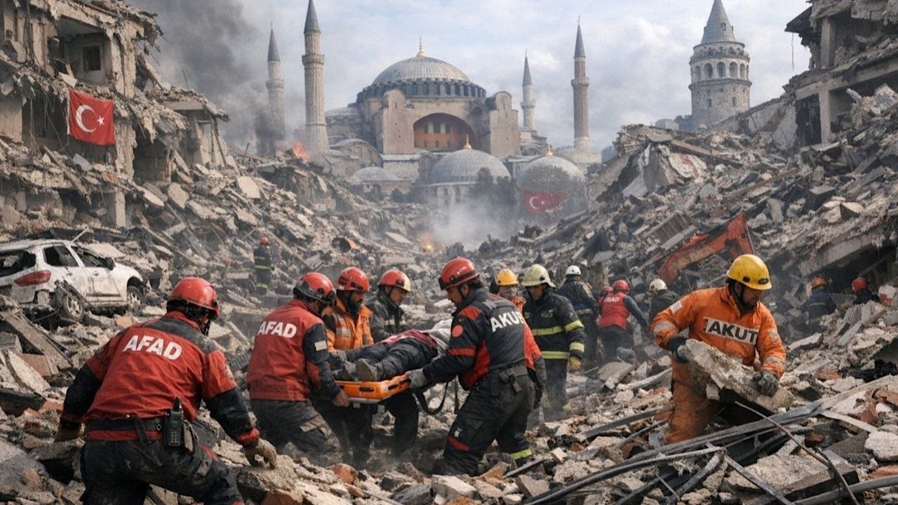 A POWERFUL EARTHQUAKE IN TURKEY! The unstoppable power of nature