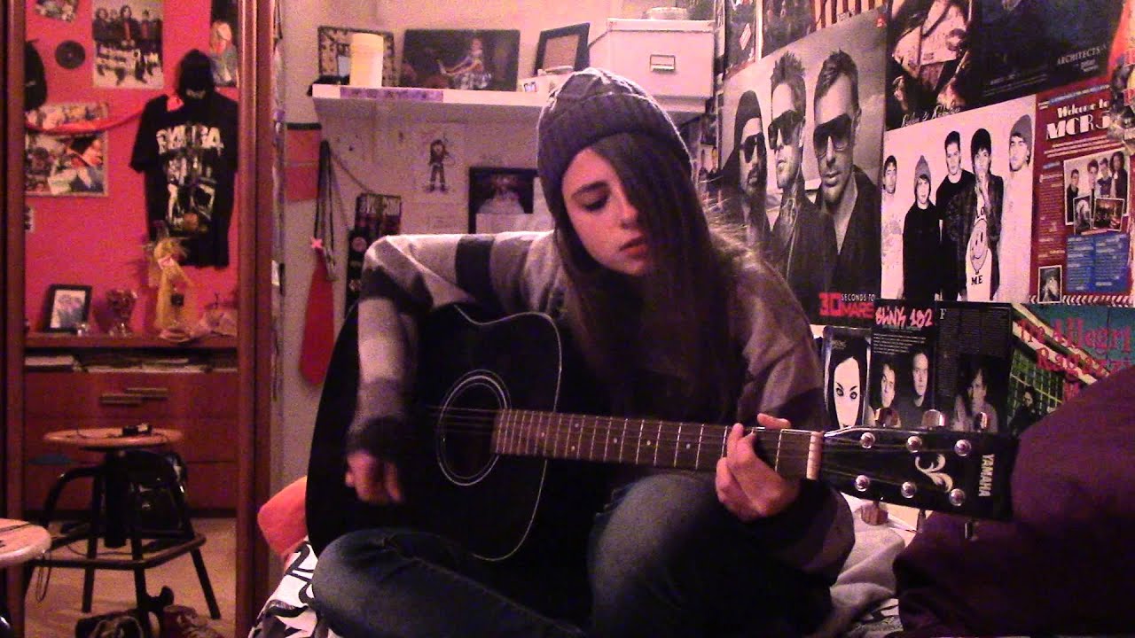BEST OF ME- SUM 41 ACOUSTIC COVER (chris iero)