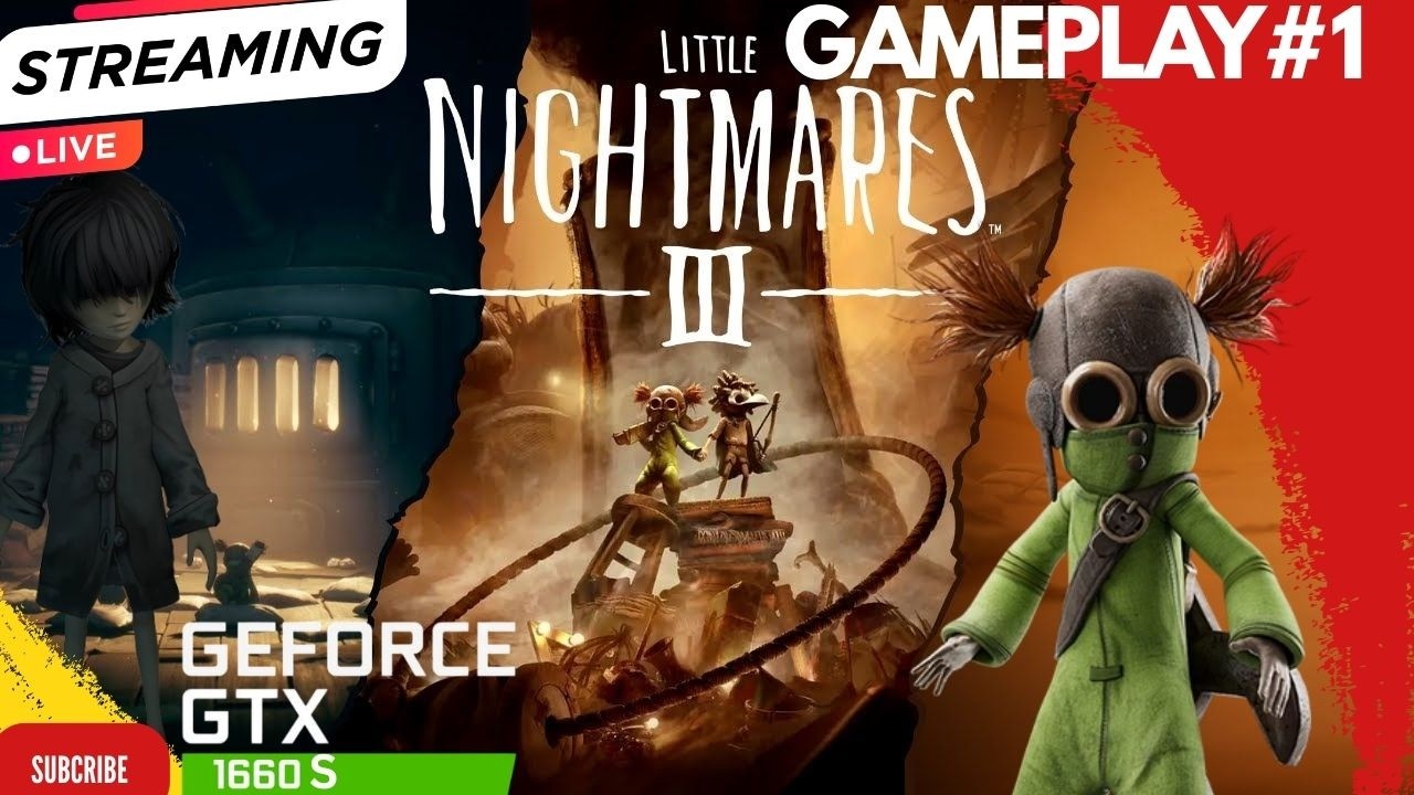 Little Nightmares III Co-op Gameplay Walkthrough 1 | GTX 1660 SUPER