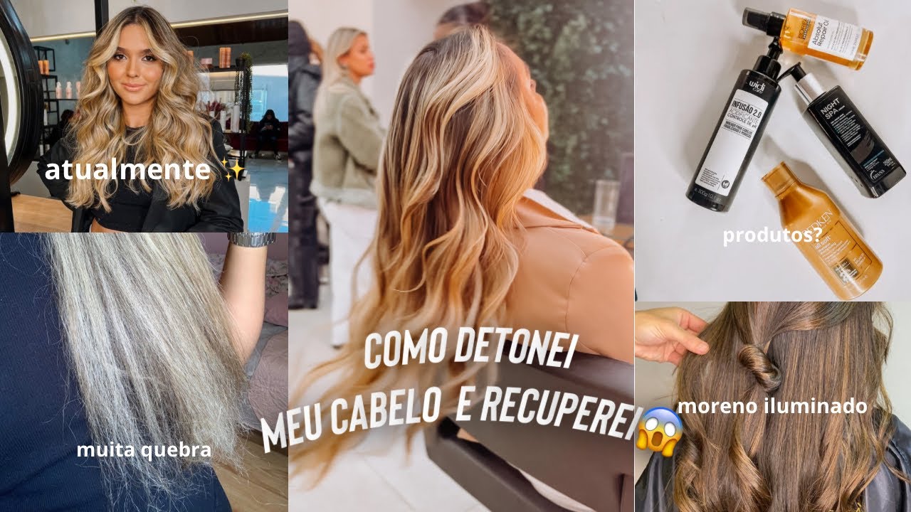 COMO RECUPEREI MEU LOIRO - quebra, corte químico, loiro e progressiva - como recuperar