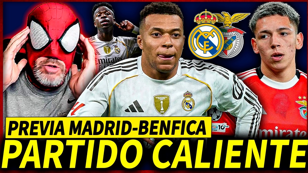 🤯¡EL REAL MADRID PIERDE a MBAPPÉ en un PARTIDO que SERÁ PÓLEMICO! |🔥PREVIA REAL MADRID-BENFICA