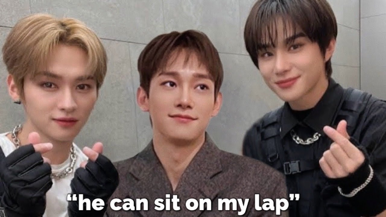 exo chen stealing all your oppas
