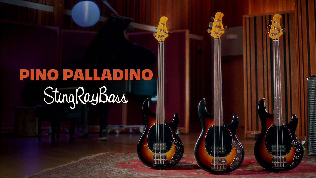 Ernie Ball Music Man: Коллекция бас-гитар Pino Palladino StingRay