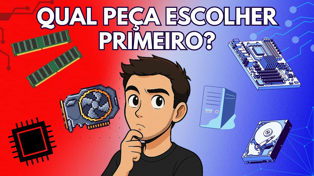 Como escolher as pe&ccedil;as do seu PC Gamer passo a passo (Guia 2025)