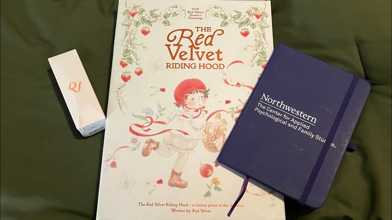 life update + red velvet season's greetings unboxing