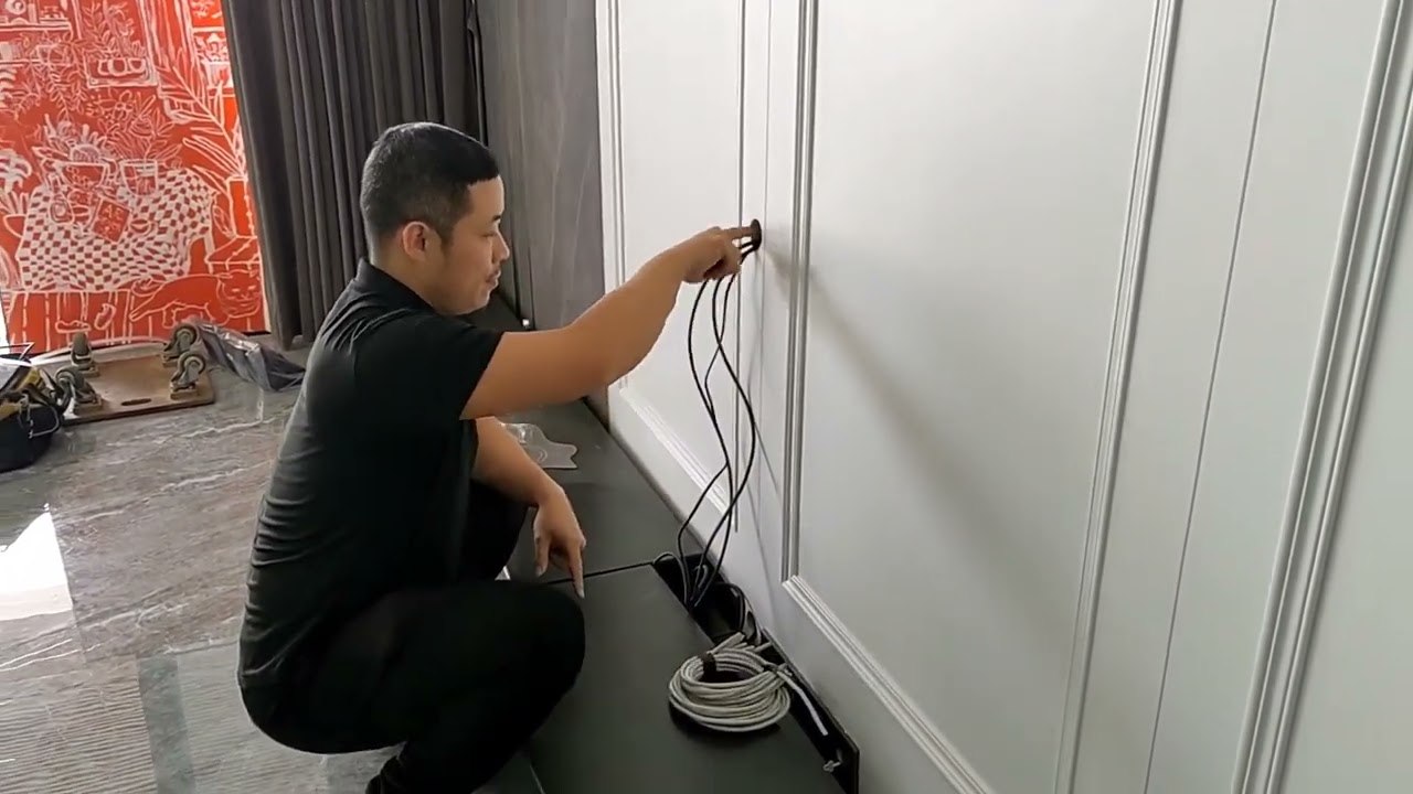 安裝85寸電視機加150寸大屏投影幕，客廳距離5米，哪種觀看更舒服#裝修 #安裝 #設計