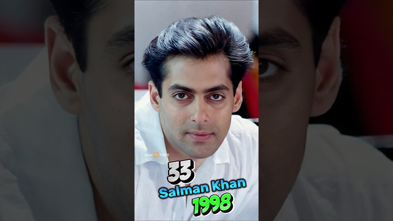 Old to Childhood ✨ Salman Khan Journey Reverse Transformation #shorts