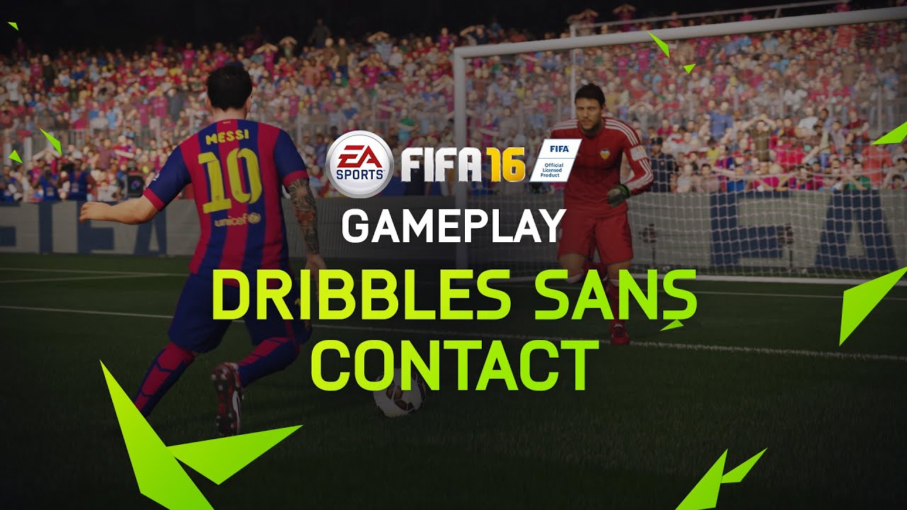 Gameplay FIFA 16 : Dribbles sans contact avec Lionel Messi