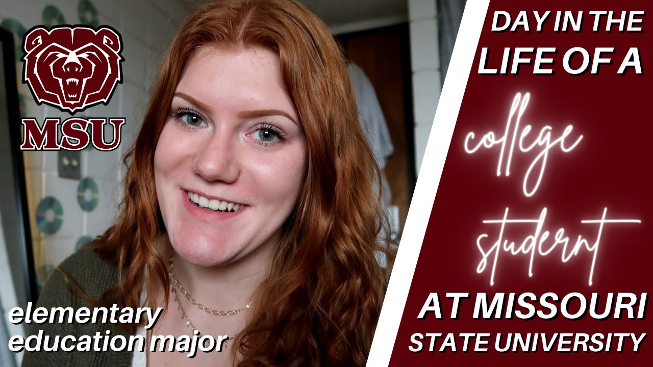 DAY IN THE LIFE OF A COLLEGE STUDENT | sophomore elementary education major (MSU 2021)