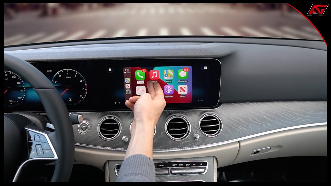 How to connect Apple CarPlay 2021 E Class