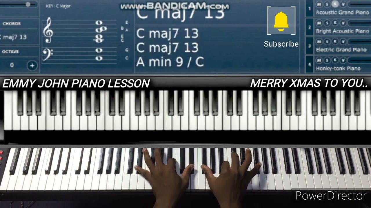 EXERCISES TO HELP YOU MASTER ALL 12 KEYS ON THE PIANO AS WE END THE YEAR 2022 //#keys #pianolessons