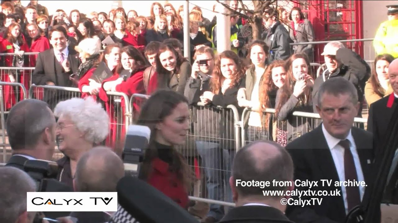 Kate & William visit St. Andrews