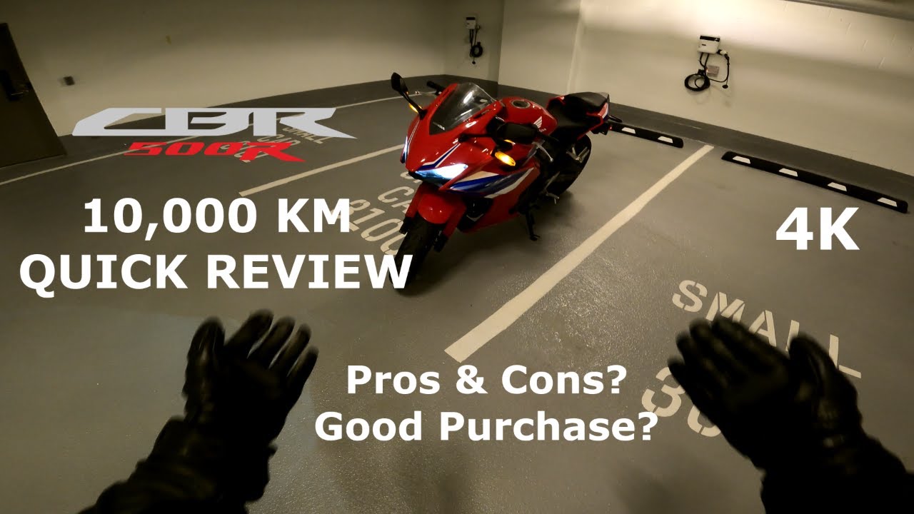 2024 HONDA CBR500R 10,000 KM REVIEW (PROS & CONS) | 4K