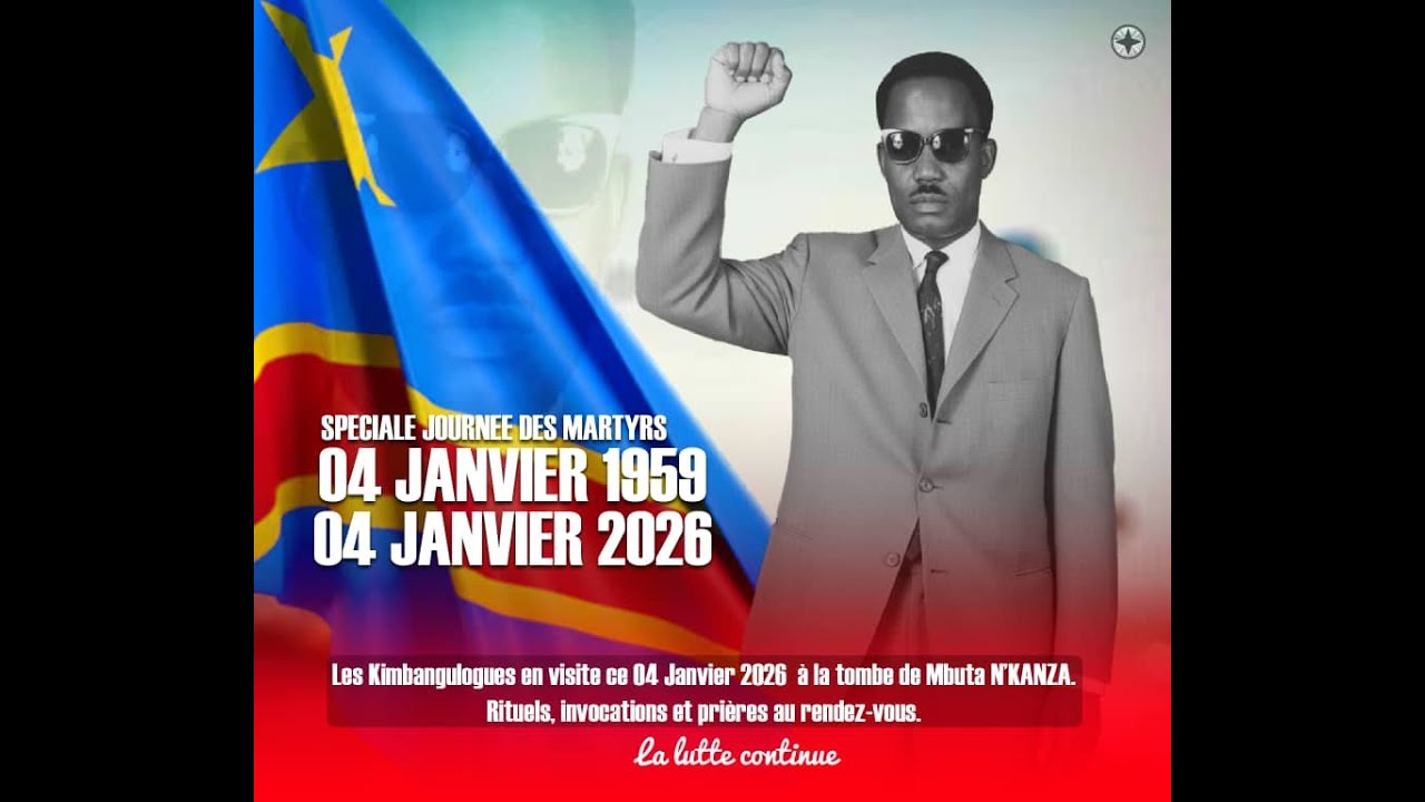 DIRECT LUOZI : RITUEL ET CEREMONIE DU 04 JANVIER AU MAUSOLE DE MFUMU NKANZA