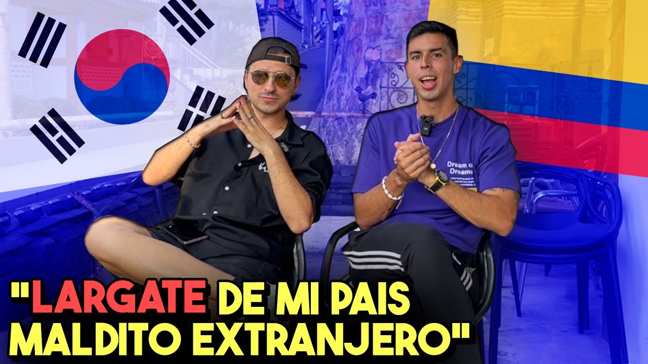 Colombiano en COREA DEL SUR habla sobre el RACISM0 en ASIA 😱🇰🇷