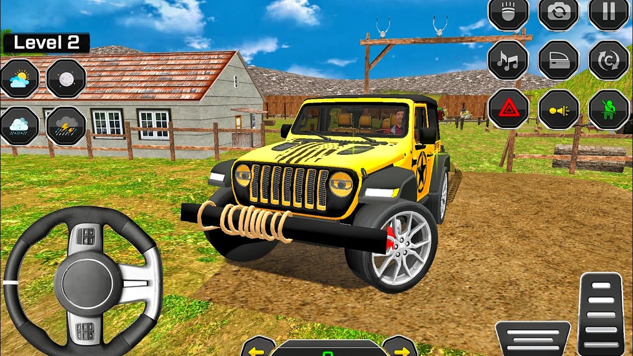 4x4 Offroad Jeep Driving Simulator 2026: Drive SUV 4x4 Jeep Offroad Game #144! Android Gameplay