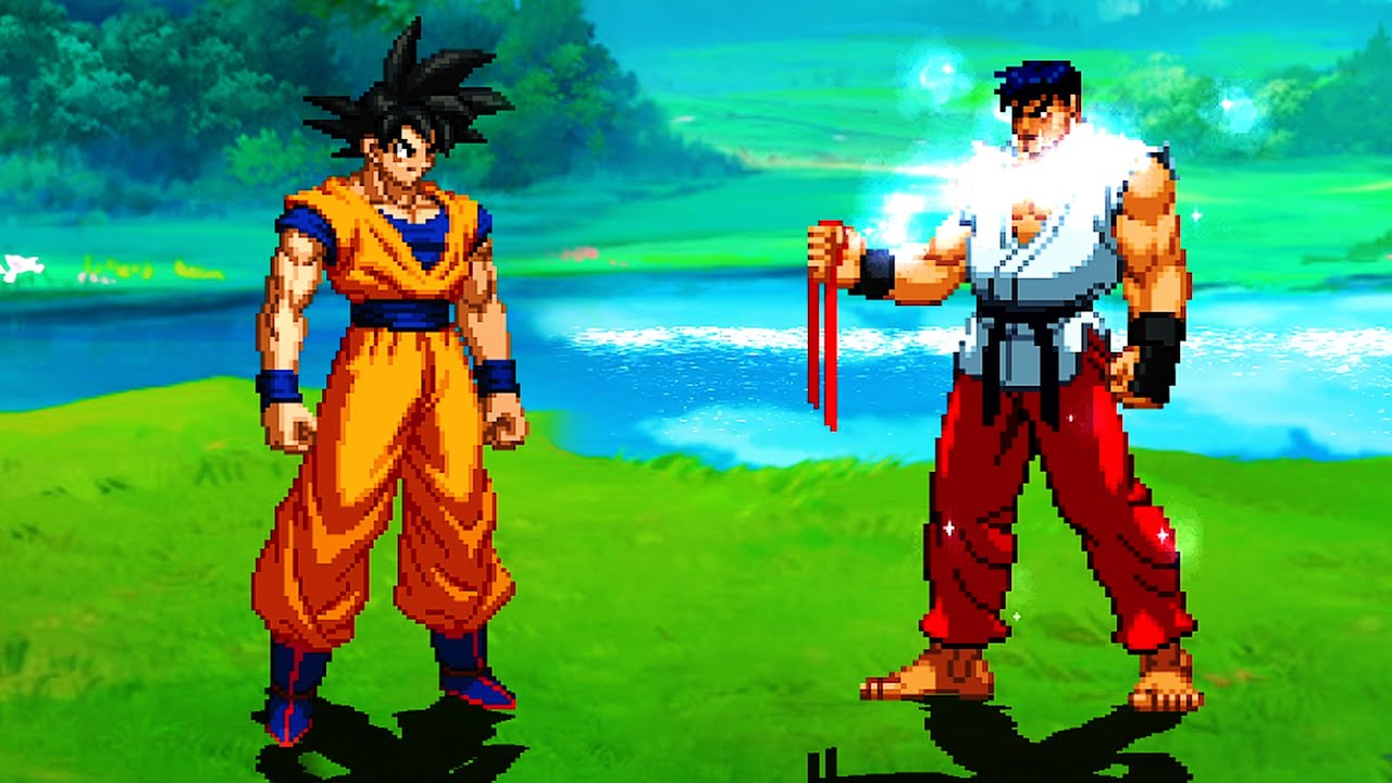 Goku Vs. Hyperfreeze Ryu - A Rematch