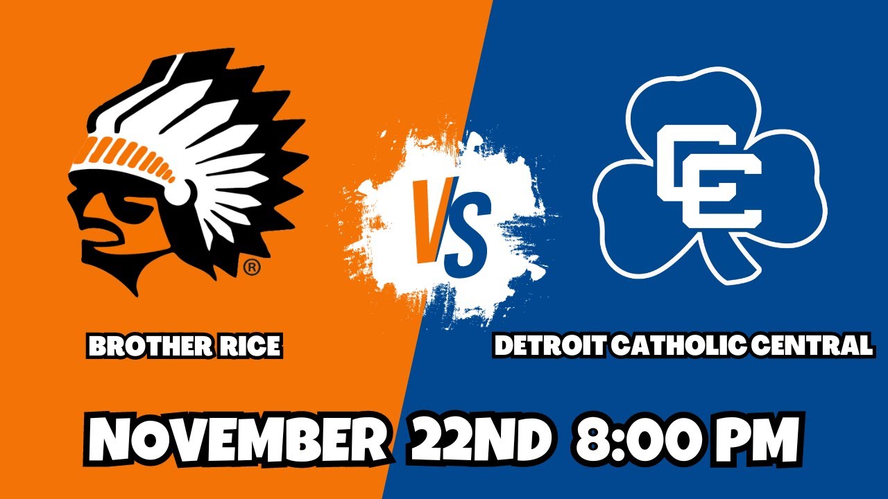 Boys Hockey || Brother Rice vs Detroit Catholic Central || Full Livestream