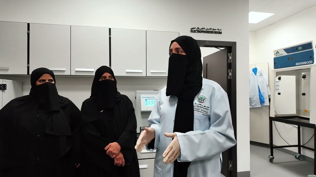زيارة وفد من بلدية البطائح مزرعة القمح 