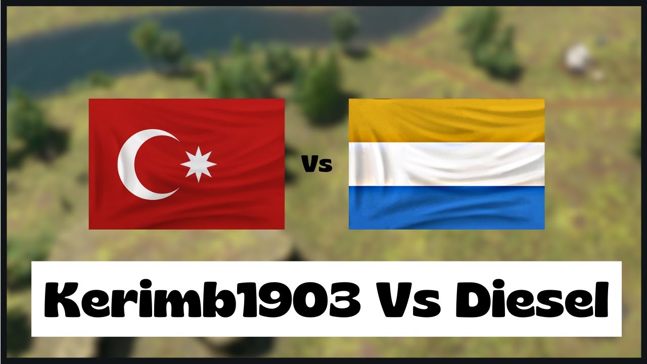 Age of Empires 3- Otto Vs Dutch | [MFalc] Kerimb1903 Vs Diesel | Aoe3 DE | 1v1 Pro Game | 4K