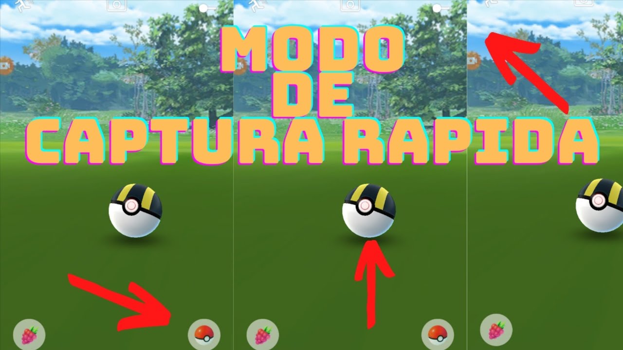 Modo De Captura R&aacute;pida - COMO CAPTURAR RAPIDO! Pok&eacute;mon Go