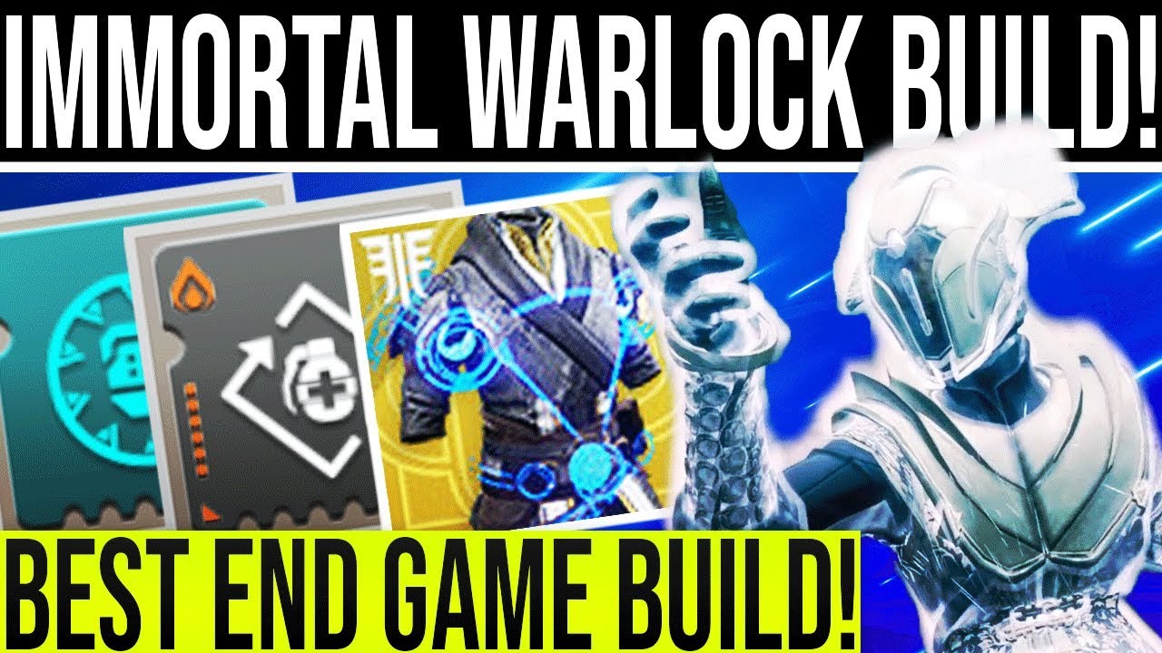 Destiny 2. INSANE WARLOCK BUILD! Become An Immortal Warlock. Constant Healing & DPS Abilities!
