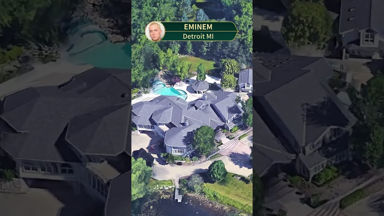 Inside Eminem's Luxurious Mansion | Celebrity House Tour