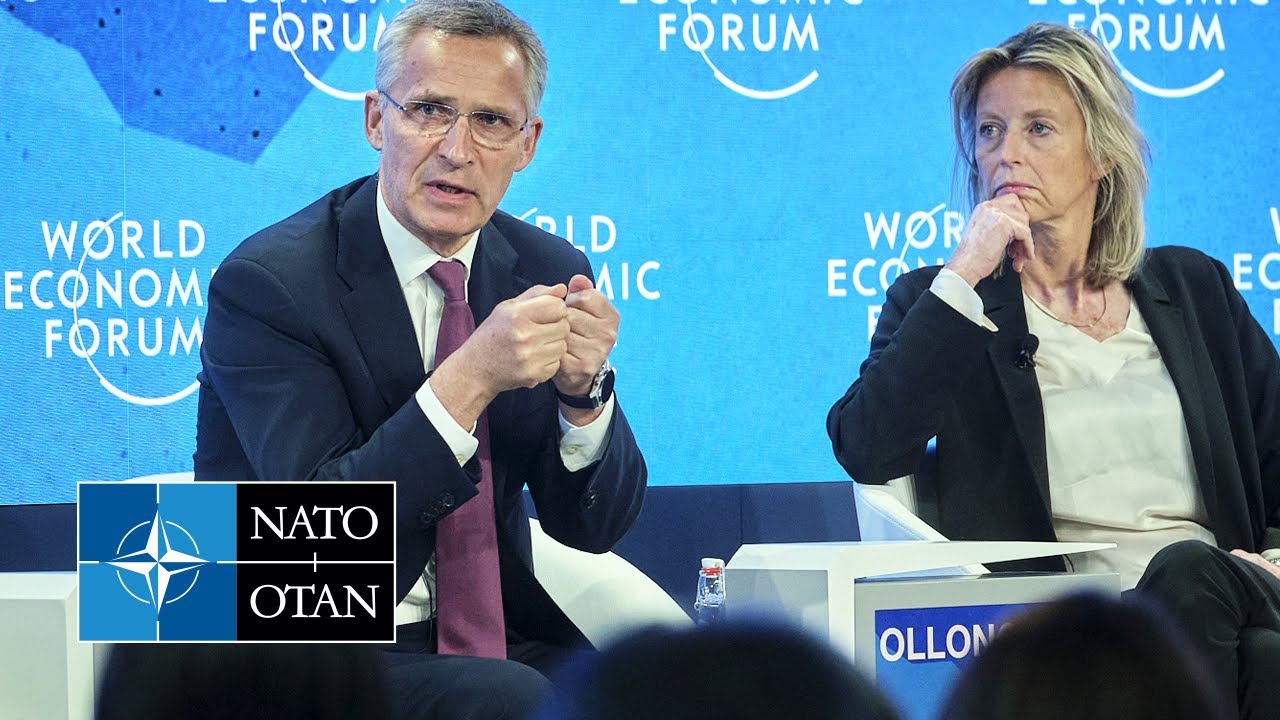 NATO Secretary General in panel discussion at the World Economic Forum, Davos, 24 MAY 2022
